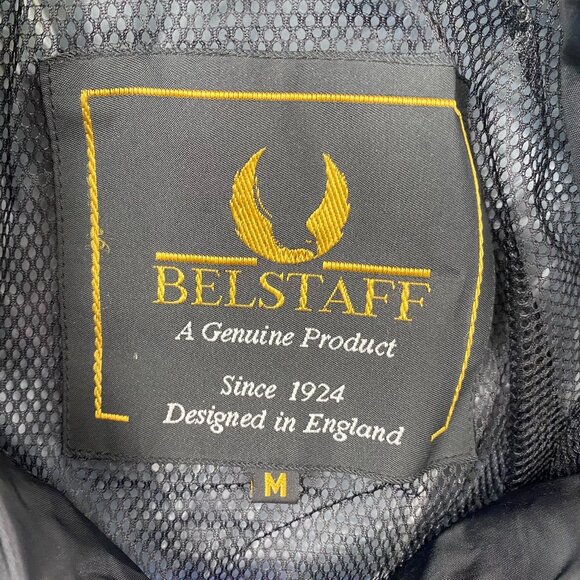 Belstaff Mens Racing Jacket Medium Full Zip Outdoors Mesh Reflective Lightweight - Picture 3 of 10